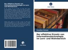 Buchcover von Der effektive Einsatz von Informationstechnologie im Lern- und Wohnbereich