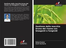 Buchcover von Gestione della macchia bruna del risone con bioagenti e fungicidi