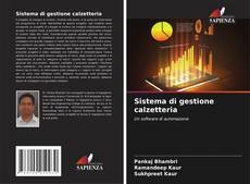 Buchcover von Sistema di gestione calzetteria