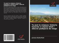 Buchcover von To jest to miejsce: historia hazardu w stanie Utah i obecne podejście do niego