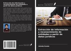 Extracción de información y reconocimiento de entidades a partir de datos jurídicos的封面