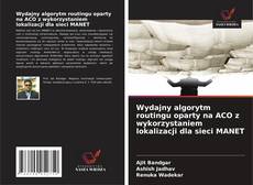 Capa do livro de Wydajny algorytm routingu oparty na ACO z wykorzystaniem lokalizacji dla sieci MANET 