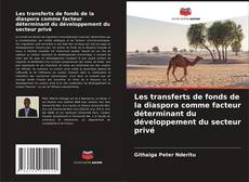 Les transferts de fonds de la diaspora comme facteur déterminant du développement du secteur privé kitap kapağı
