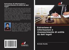 Buchcover von Estrazione di informazioni e riconoscimento di entità da dati legali