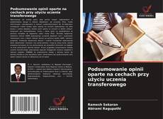 Copertina di Podsumowanie opinii oparte na cechach przy użyciu uczenia transferowego