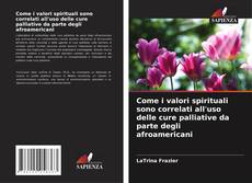 Buchcover von Come i valori spirituali sono correlati all'uso delle cure palliative da parte degli afroamericani