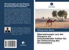 Buchcover von Überweisungen aus der Diaspora als entscheidender Faktor für die Entwicklung des Privatsektors