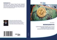 Bookcover of MONOGRAFIYA