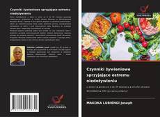 Capa do livro de Czynniki żywieniowe sprzyjające ostremu niedożywieniu 