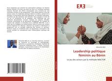 Couverture de Leadership politique féminin au Bénin