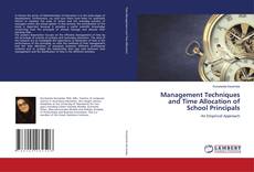 Bookcover of Management Techniques and Time Allocation of School Principals