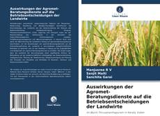 Capa do livro de Auswirkungen der Agromet-Beratungsdienste auf die Betriebsentscheidungen der Landwirte 