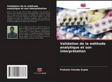 Validation de la méthode analytique et son interprétation的封面