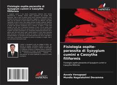 Portada del libro de Fisiologia ospite-parassita di Syzygium cumini e Cassytha filiformis
