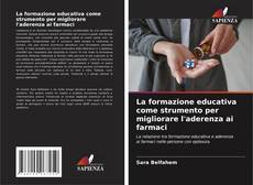 Buchcover von La formazione educativa come strumento per migliorare l'aderenza ai farmaci