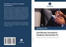 Buchcover von Schriftliches korrektives Feedback Geschichten IV