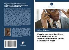 Buchcover von Psychosoziale Resilienz und riskante HIV-Verhaltensweisen unter schwarzen MSM