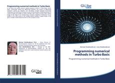 Bookcover of Programming numerical methods in Turbo Basic