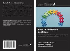 Para la formación continua:的封面