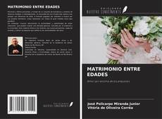 Portada del libro de MATRIMONIO ENTRE EDADES