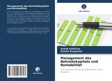Copertina di Management des Betriebskapitals und Rentabilität