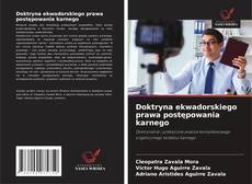 Capa do livro de Doktryna ekwadorskiego prawa postępowania karnego 