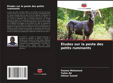 Portada del libro de Études sur la peste des petits ruminants