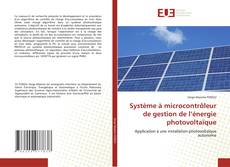 Système à microcontrôleur de gestion de l’énergie photovoltaïque的封面