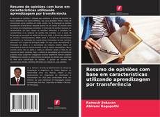 Borítókép a  Resumo de opiniões com base em características utilizando aprendizagem por transferência - hoz