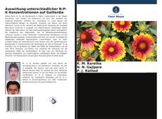 Capa do livro de Auswirkung unterschiedlicher N-P-K-Konzentrationen auf Gaillardia 