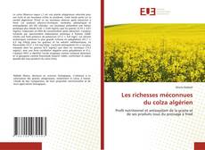 Les richesses méconnues du colza algérien的封面