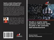 Buchcover von Studio e analisi della gestione efficiente della località e del controllo dell'alimentazione