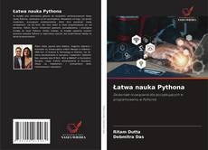 Copertina di Łatwa nauka Pythona
