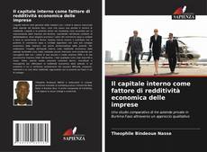 Buchcover von Il capitale interno come fattore di redditività economica delle imprese