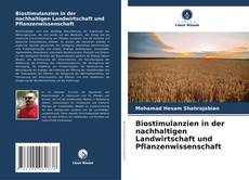 Portada del libro de Biostimulanzien in der nachhaltigen Landwirtschaft und Pflanzenwissenschaft