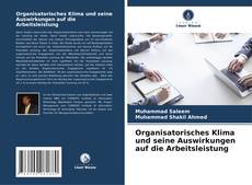 Buchcover von Organisatorisches Klima und seine Auswirkungen auf die Arbeitsleistung