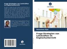 Buchcover von Frage-Strategien von Lehrkräften im Englischunterricht