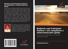 Copertina di Badania nad frakcjami fosforu i ich związkiem z właściwościami gleby