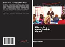 Copertina di Milczenie w nauce języków obcych