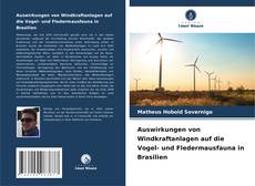 Capa do livro de Auswirkungen von Windkraftanlagen auf die Vogel- und Fledermausfauna in Brasilien 
