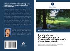 Couverture de Biochemische Verschiebungen in Cyamopsis tetragonoloba unter Metallstress