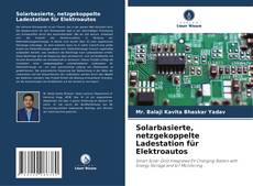 Capa do livro de Solarbasierte, netzgekoppelte Ladestation für Elektroautos 