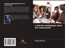 Обложка L'attrait nostalgique dans les restaurants