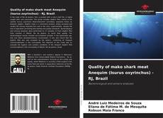 Capa do livro de Quality of mako shark meat Anequim (Isurus oxyrinchus) - RJ, Brazil 