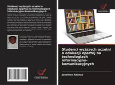 Buchcover von Studenci wyższych uczelni o edukacji opartej na technologiach informacyjno-komunikacyjnych