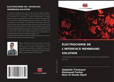 Bookcover of ÉLECTROCHIMIE DE L'INTERFACE MEMBRANE-SOLUTION