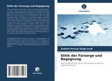 Ethik der Fürsorge und Begegnung kitap kapağı