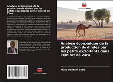 Capa do livro de Analyse économique de la production de dindes par les petits exploitants dans l'émirat de Zuru 