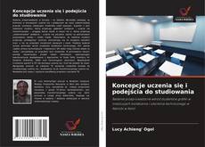 Copertina di Koncepcje uczenia się i podejścia do studiowania