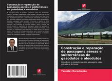Capa do livro de Construção e reparação de passagens aéreas e subterrâneas de gasodutos e oleodutos 